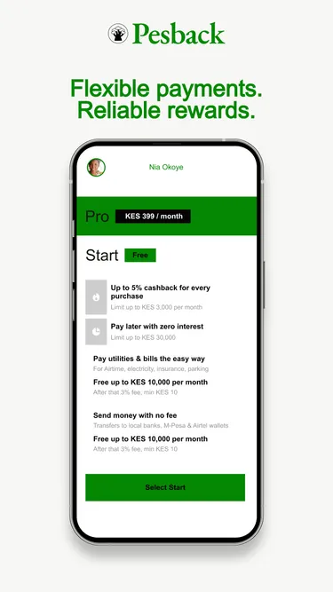 Pesback Screenshot